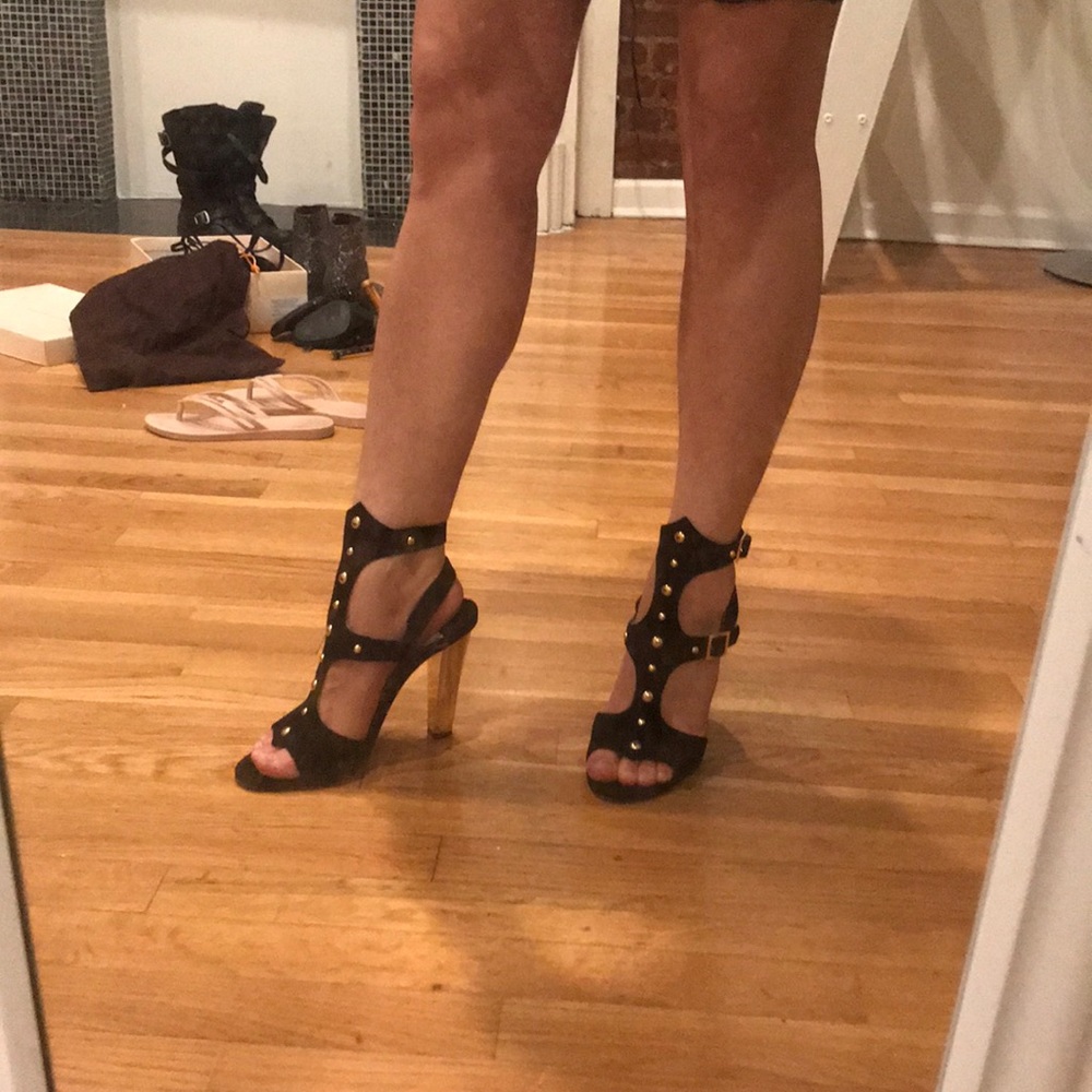 Jimmy Choo suede high heels - Picture 1 of 7